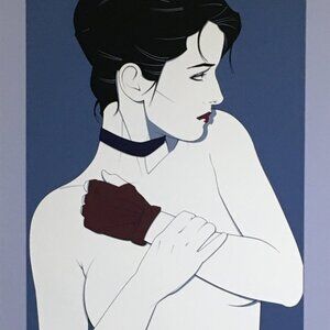 Patrick Nagel NC6 "The Glove" 1985 Commemorative Print